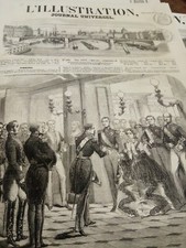 L'illustration n°660 20 oct 1855 docteur Magendie expo universelle 