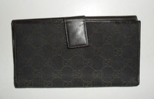 PRESTIGIOSO PORTAFOGLI BORSELLINO GUCCI IN VERA PELLE ORIGINALE