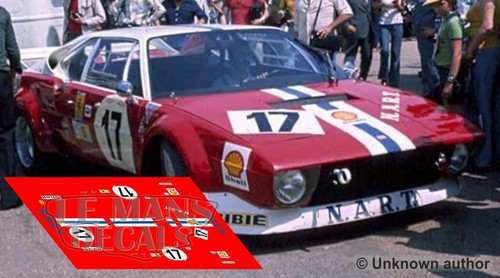 Decals ferrari dino 308 - ferrari, gt4