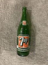 Vintage 7up Bottle 1 One Liter