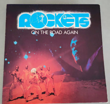 ROCKETS ON THE ROAD AGAIN 1978 LP  ITALY ORIGINAL ISSUE + GATEFOLD POSTER EX