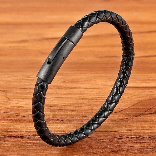 Bracciale uomo pelle - bracciale,