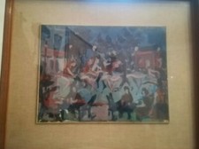 Quadro arte contemporanea Ivan