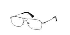 Diesel DL5353 092 montatura occhiali da vista aviatore metallo blu 56-15-145 5353