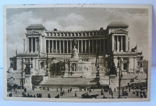 Roma 1935 cartolina - roma, 1935 