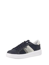 Sneakers stringate uomo blu