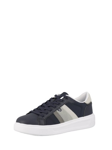 Sneakers stringate uomo blu
