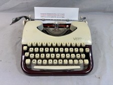 Macchina Da Scrivere Voss Privat Pulita + Revisionata + Nastro Nuovo