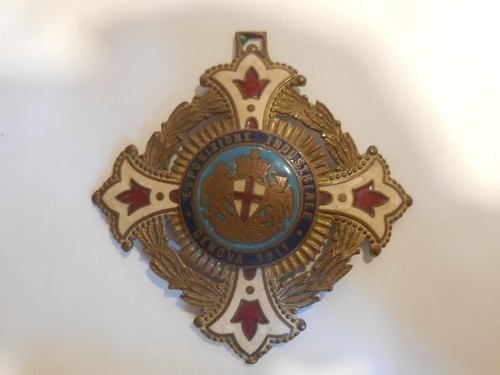 Medaglia croce esposizione