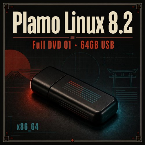 Plamo linux full - 8.2, 01