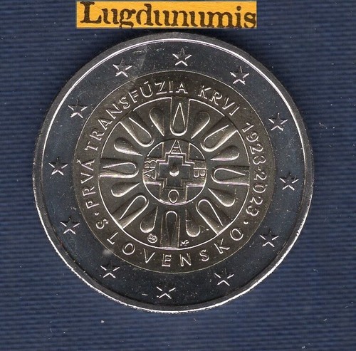Euro commémo slovaquie 2023 - commémo,