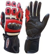 Guanti moto pelle  protezioni