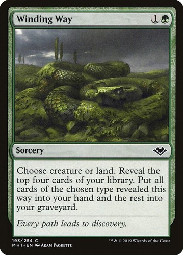 Winding way 193 quasi - -,