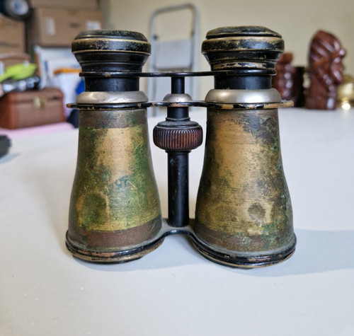 Binocolo vintage militaire - binocolo,