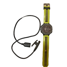 Orologio GPS da corsa Garmin Forerunner 230 nero/giallo con caricabatteria