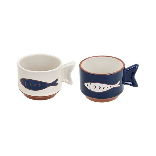 Tazza tazzina caffé pesci - tazza,