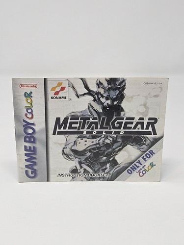 Metal gear solid nintendo game - metal,