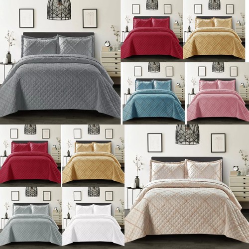 Set copriletto trapuntato - set,