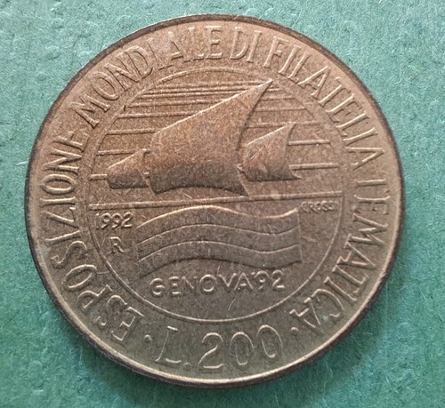 200 lire 1992 - 200,