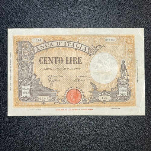 Italie billet 100 - -,