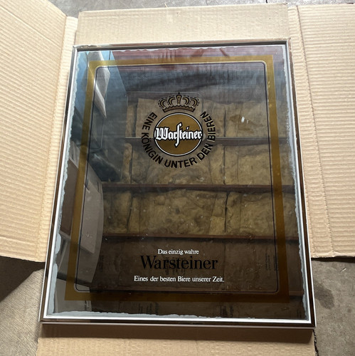 Vintage warsteiner beer - beer, •