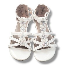 Sandali gladiatore bianchi