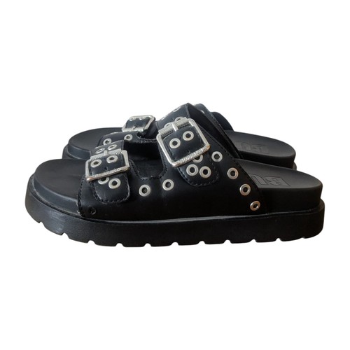Buffalo london black leather - black,