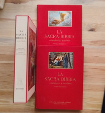 La Sacra Bibbia compendiata e illustrata antico e nuovo testamento 1957