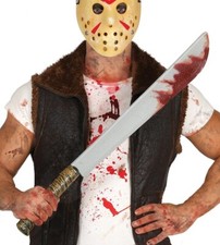 CARNEVALE HALLOWEEN MANNAIA MACHETE JASON VENERDì 13 TH FRIDAY COSPLAY 76 CM
