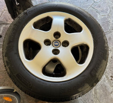 4 CERCHI in LEGA 195/60/R15 4 PNEUMATICI GOMME MICHELIN CROSSCLIMATE 4 STAGIONI