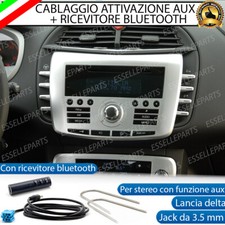CAVO AUX + KIT SMONTAGGIO + BLUETOOTH STEREO LANCIA DELTA MK2 RETROFIT MP3