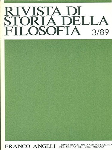 Rivista storia della - rivista, di