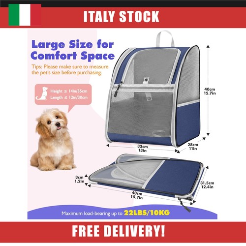 Pawaboo zaino per cani - per,