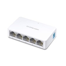 Tp-Link Mercusys MS105 Switch Ethernet 5 Porte 10/100Mbps, Sdoppiatore Ethernet,