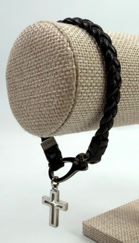 Bracciale tod pelle - pelle, nera