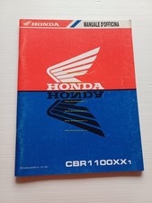 Honda CBR 1100 XX VARIANTI 2001 manuale officina ITALIANO originale