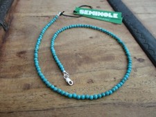 collana donna perline turchese