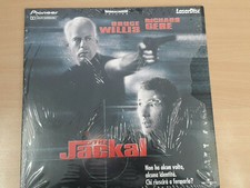 "THE JACKAL" BRUCE WILLIS , RICHARD GERE, LASER DISC, PIONEER , PLFIB 37581 