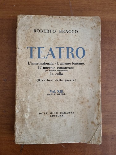 Teatro vol xiii delle opere - vol.,