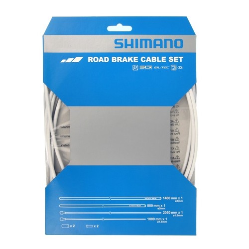 Set cavi freno strada shimano - cavi,