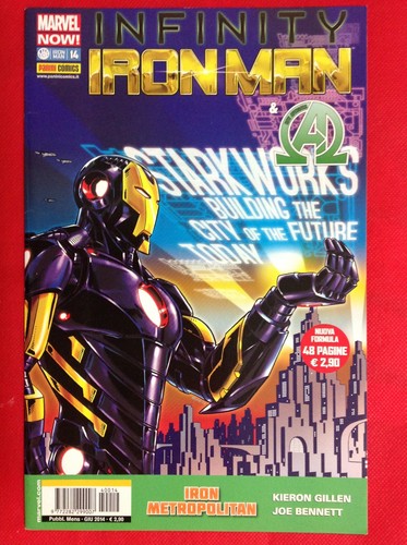 Infinity iron man marvel - iron, n.14