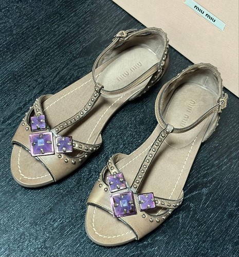 Sandali piatti miu strap - piatti,