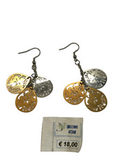 NC gioiello realizzato in acciaio 304 orecchini donna