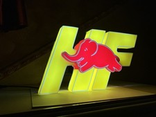 Insegna luminosa HF lancia