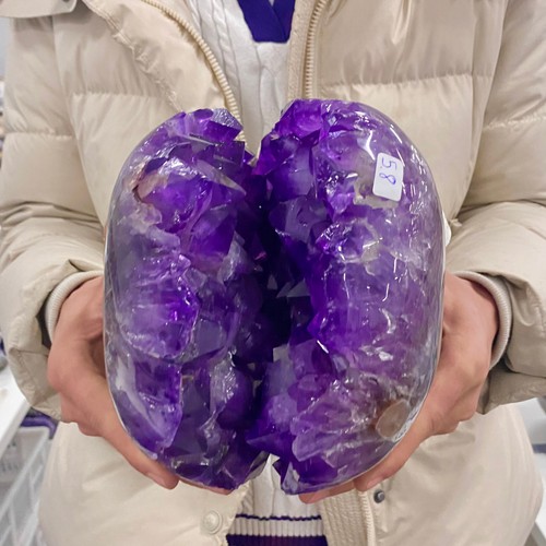 8lb ametista naturale geode - 12,8lb,