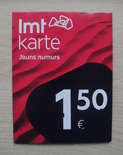 Scheda SIM LMT 1,50€ NUOVA