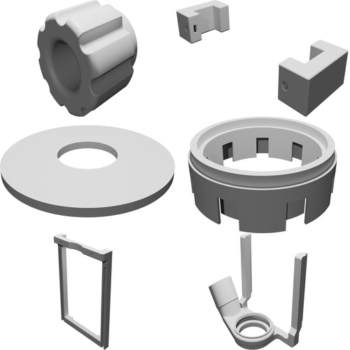 Supporto aspiratore polvere - supporto,