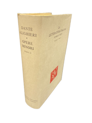 Dante alighieri opere minori - alighieri,