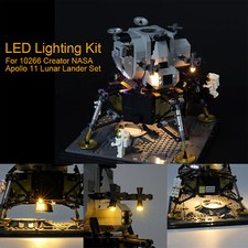 DE USB Kit Luci LED 10266 LEGO NASA Apollo 11 Lunar Lander Set di Illuminazione