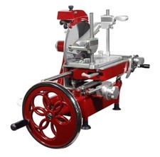 Affettatrice a volano fiorato